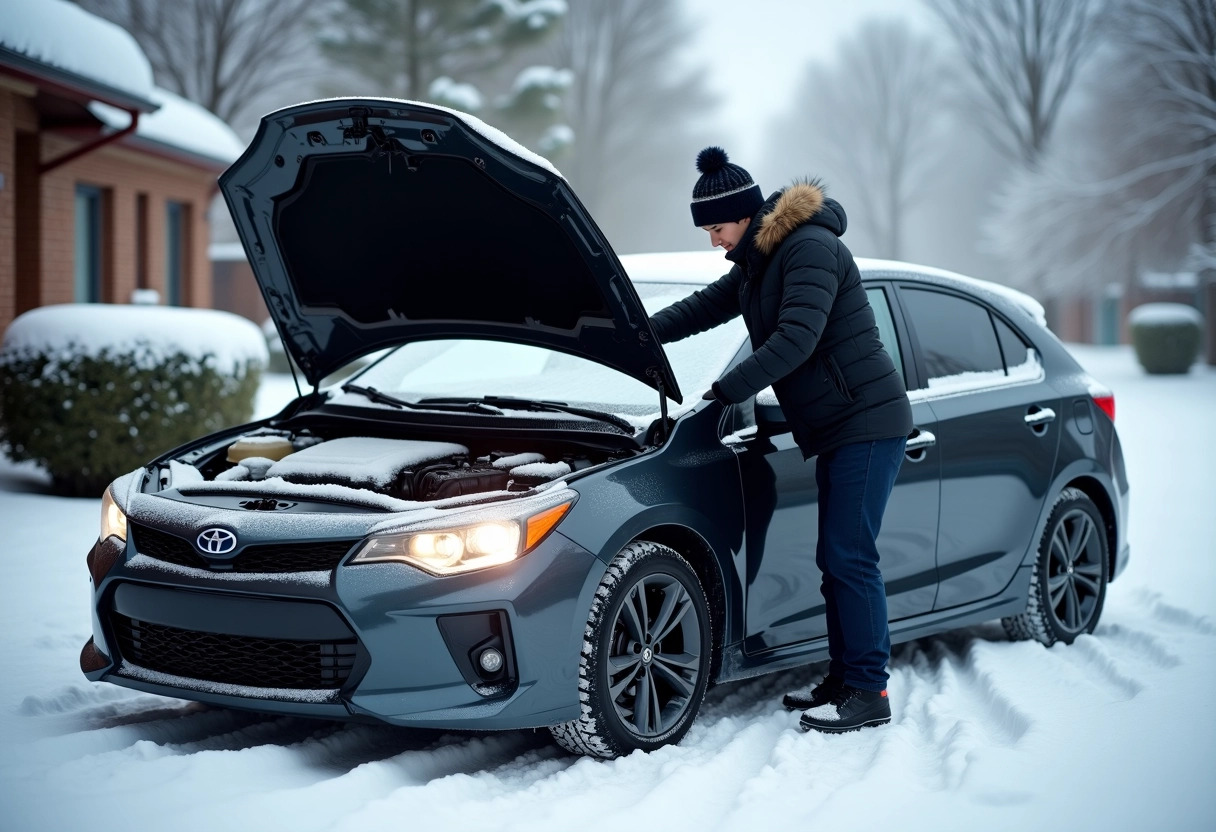 voiture hiver