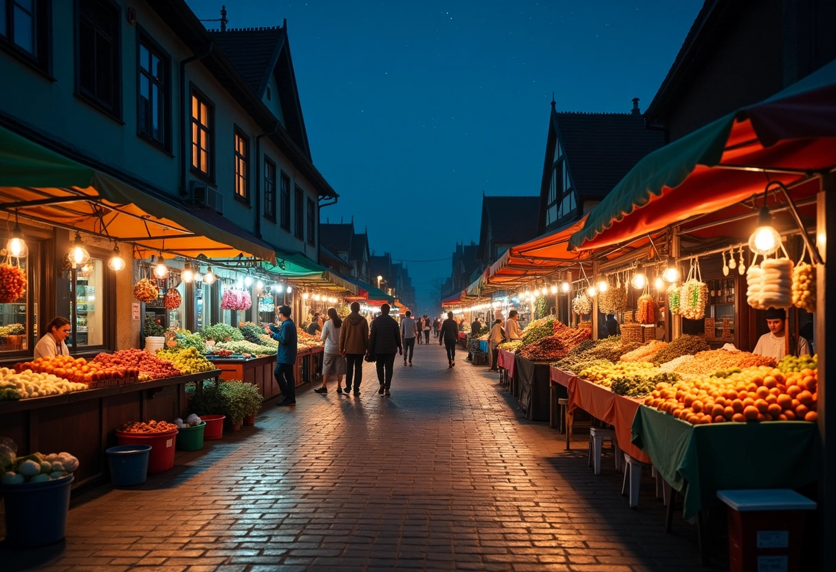 marché nocturne