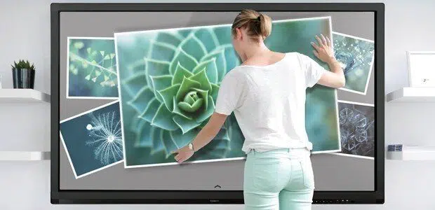 écran interactif tactile